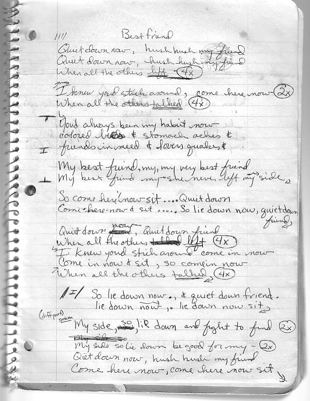 Scanned Lyrics